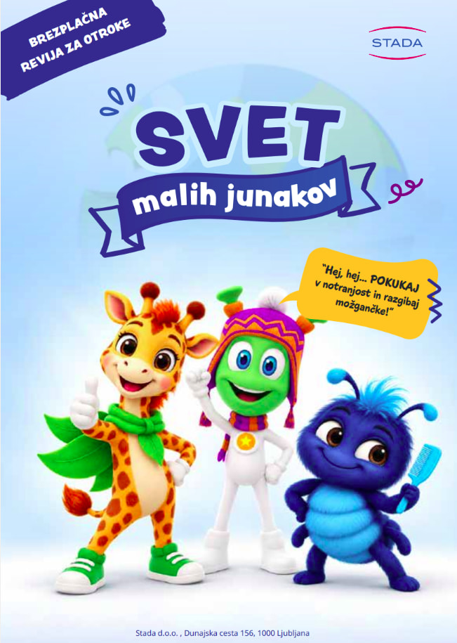 Svet malih junakov – brezplačna revija za otroke