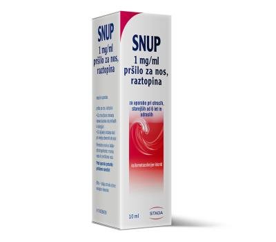 SNUP 1 mg/ml pršilo za nos raztopina, 10 ml